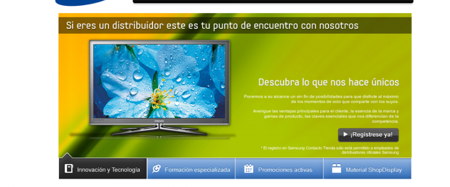 Samsung Contacto Tienda